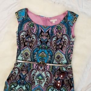 Paisley print dress NY&Co